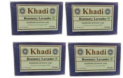 

Khadi Rosemary Lavender Soap(125 g, Pack of 4)