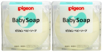 Pigeon Imported Transperent baby soap 90 grams set of 2(2 x 45 g)