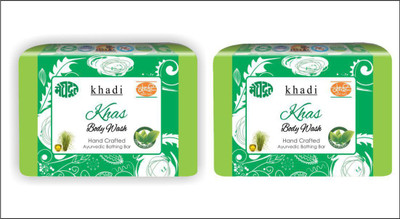 

KHADI MEGHDOOT AYURVEDIC KHUS BODY WASH 125 GM PACK OF 2(250 g, Pack of 2)