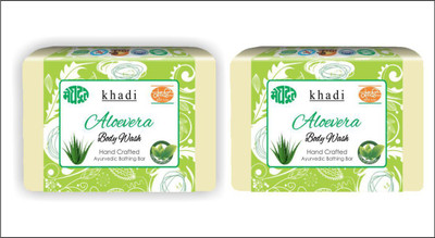 

KHADI MEGHDOOT AYURVEDIC ALOEVERA BODY WASH 125 GM PACK OF 2(250 g, Pack of 2)
