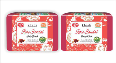 

KHADI MEGHDOOT AYURVEDIC ROSE SANDAL BODY WASH 125 GM PACK OF 2(250 g, Pack of 2)