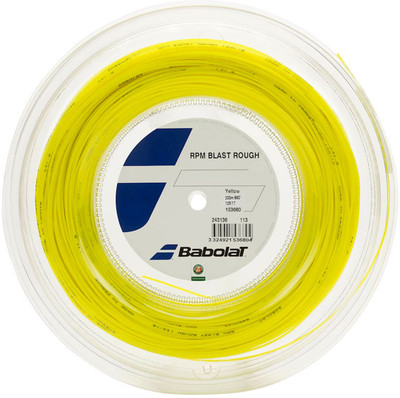 

Babolat RPM ROUGH (yellow ) 1.25 Tennis String - 200 m(Yellow)