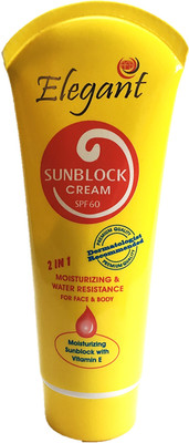 

Elegant Sunblock SPF 60 - SPF 60 PA+++(170 g)