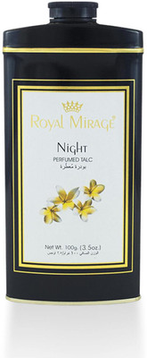 

Royal Mirage Night Perfumed Talc - 100g (3.5oz)(100 g)
