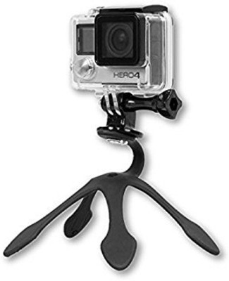 

incho Gekkopod Mini Tripod Mount Portable Flexible Stand Tripod(Black, Supports Up to 1500 g)