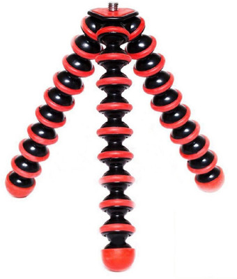 

Proye Lightweight Flexible Gorillapod Tripod For DSLR, Action Cameras , Digital Cameras (Red and Black) Tripod(Black, Supports Up to 42 g)