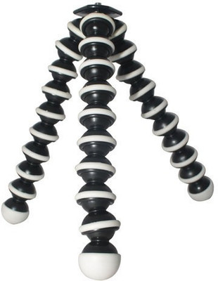 

Highonbrand gorilla Tripod(black & white, Supports Up to 800 g)