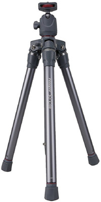 

Fotopro S3 Lite Lightweight Camera Tripod stand with Ball Head for DSLR Camera, Gopro, Smartphone, Grey+Red Payload 2.5Kg (Red) Tripod(Grey, Red, Supports Up to 2500 g)