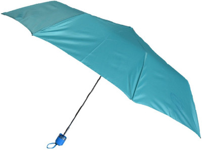 

Pearl 3 fold Umbrella cyan blue Umbrella(Blue)