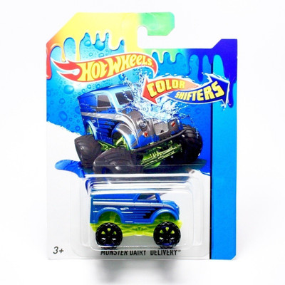 

Mattel Hot Wheels Color Shifters Monster Dairy Delivery Car(Multicolor)