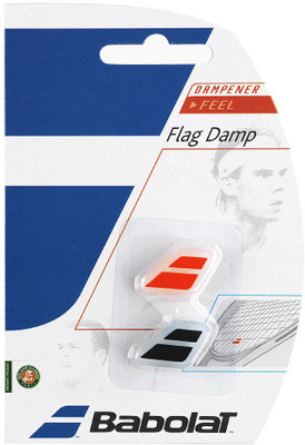 

Babolat FLAG DAMP X 2* Tennis Dampener (black fluo red)(Multicolor, Pack of 2)