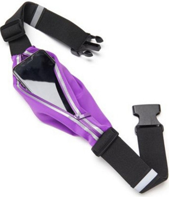 

FITGURU Running Belt, Outdoor Waist Packs Bags Unisex Sport Running, Waistband Travel Belt Compatible, Adjustable,Foldable Pouch for Running Hiking Fitness, With All Mobiles Till 5.7" Like Iphone 6 Plus 5 5C 4 4S Note 3 Note 4 Note 5 – Purple Running & Ex