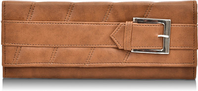 

Fantosy Women Tan Artificial Leather Card Holder(4 Card Slots)