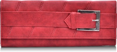 

Fantosy Women Red Artificial Leather Wallet(4 Card Slots)