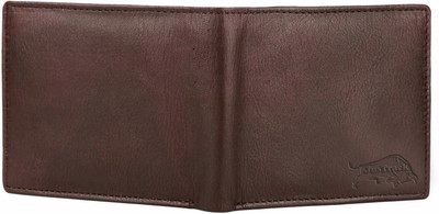 

JusTrack Men Brown Genuine Leather Wallet(6 Card Slots)