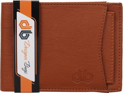 

Designer Bugs Men Tan Artificial Leather Wallet(7 Card Slots)