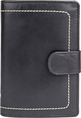 

Hidesign Men Black Genuine Leather Wallet(4 Card Slots)