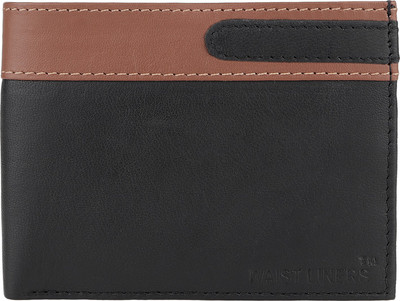 

zvise Boys Black Genuine Leather Wallet(2 Card Slots)