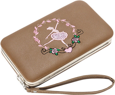 

Robustrion Women Brown Artificial Leather Wallet(7 Card Slots)