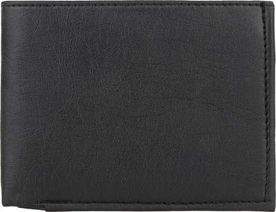 

zvise Boys Black Genuine Leather Wallet(2 Card Slots)