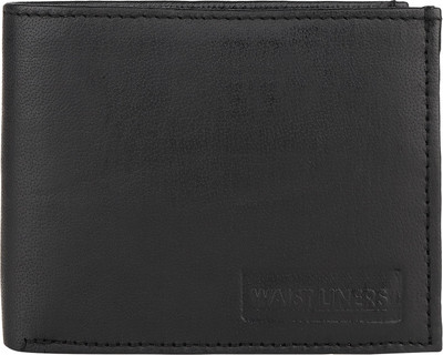 

zvise Boys Black Genuine Leather Wallet(2 Card Slots)