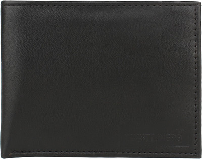

zvise Boys Black Genuine Leather Wallet(2 Card Slots)