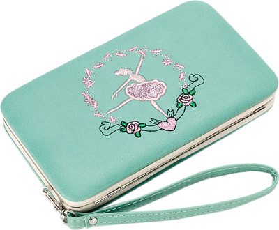 

Robustrion Women Ethnic Green Artificial Leather Wallet(7 Card Slots)