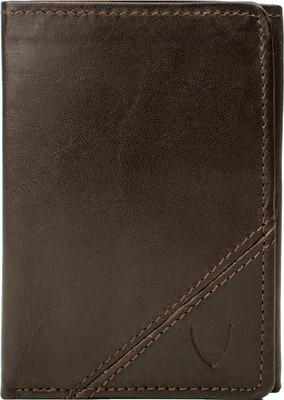 

Hidesign Men Brown Genuine Leather Wallet(6 Card Slots)