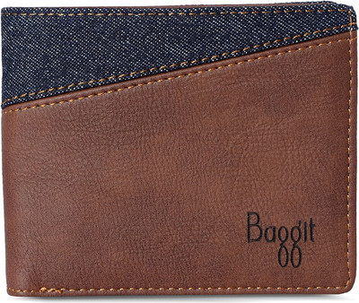 

Baggit Men Brown Artificial Leather Wallet(6 Card Slots)