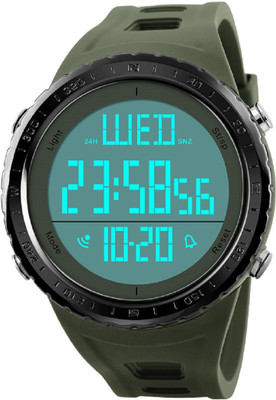 Skmei 1310 Army Green Chronograph Digital Watch - For Men