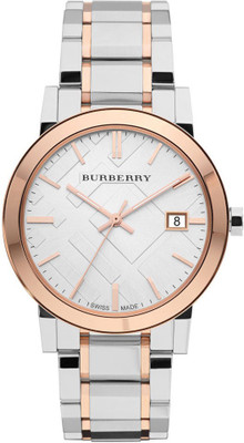 

Burberry BU9006 Silver Dial Two-Tone Stainless Steel Watch - For Men & Women
