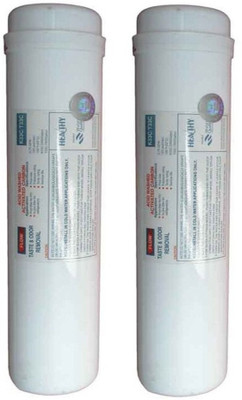 

BalRama RO Water Purifier Carbon Filter 10inch RO Inline Set Carbon Filter 10" Granular Activated Filtration for RO UV UF Mineral Water Purifiers Service Media Filter Cartridge(0, Pack of 2)