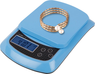 

ATOM Electronic Kitchen Scale With Max Capacity 5kg Weighing Scale(Blue)