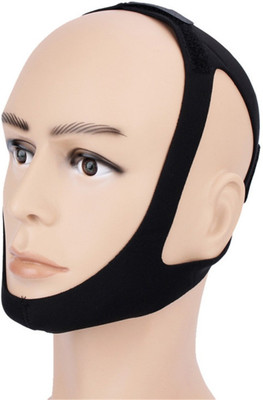 

DALUCI Black Color Anti Snore Chin Strap Care Sleep Stop Snoring Belt Chin Jaw Supporter Apnea Belt For Men Women Stop snoring strap Anti-snoring Device(Chin Strap)