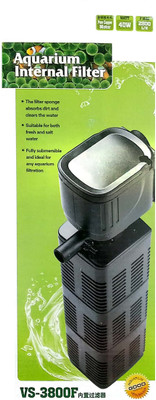 

Happie Shop Power Aquarium Filter(Mechanical Filtration for Salt Water and Fresh Water)
