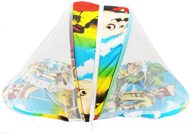 

Aayat Kids SmartBuy Premium Motu Patlu Heavy New Born Relax 01 Baby Bed Crib(Fabric, Multicolor)