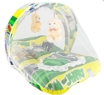 

Aayat Kids SmartBuy Premium TOM & JERRY Heavy New Born Relax with Play Hanging Teddy 01 Baby Bed Crib(Fabric, Multicolor)