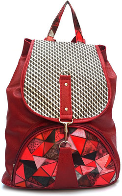 

Fulgor Backpack for girls Maroon 10 L Backpack(Maroon)