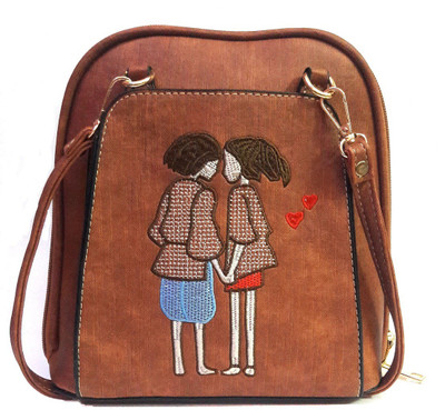 

CrazyHut Brown 5 L Backpack(Brown)