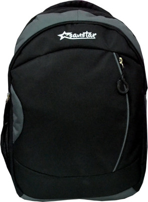 

Sanstar Basic Backpack 29 L Backpack(Multicolor), Black grey
