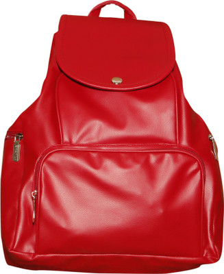 

ULove U LOVE Red Non Leather Premium Back Pack Bag. Waterproof Backpack(Red, 4)