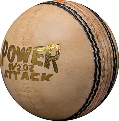

Acorn® 26 Cricket Leather Ball(Pack of 1, Beige)