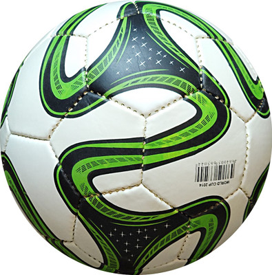 

SMT Brazuka Green white Football - Size: (Pack of 1, Multicolor
