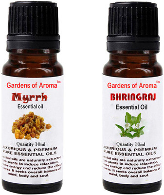 

Gardens Of Aroma Myrrh Essential Oil And Bhringraj Essential Oil(20 ml)