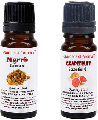 

Gardens Of Aroma Myrrh Essential Oil And Grapefruit Essential(20 ml)