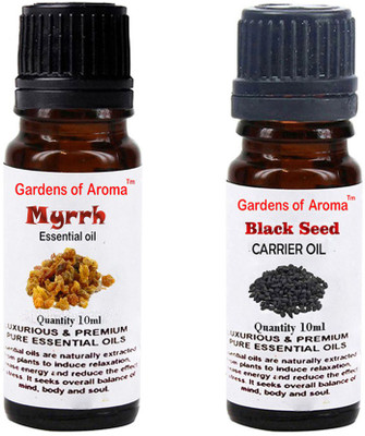 

Gardens Of Aroma Myrrh Essential Oil And Black Seed carrier Oil(20 ml)