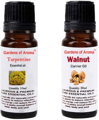

Gardens Of Aroma Turpentine Essential Oil And Walnut Carrier Oil(20 ml)