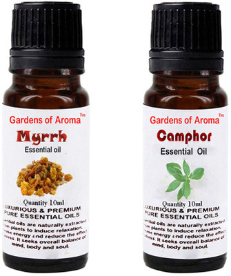 

Gardens Of Aroma Myrrh Essential Oil And Camphor Essential Oil(20 ml)