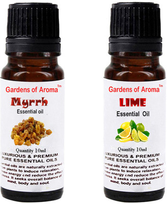

Gardens Of Aroma Myrrh Essential Oil And Lime Essential Oil(20 ml)