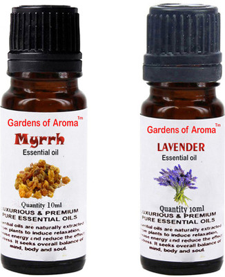 

Gardens Of Aroma Myrrh Essential Oil And Lavender Essential Oil(20 ml)